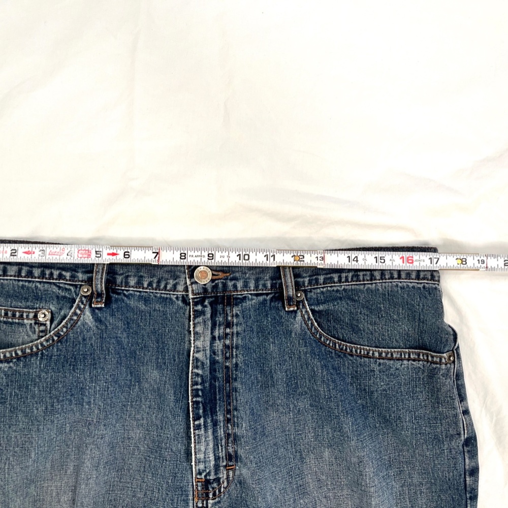 VNTG Jhane Barnes Frequency Straight Leg Jeans, 100% Cotton, 34W - Picture 9 of 10